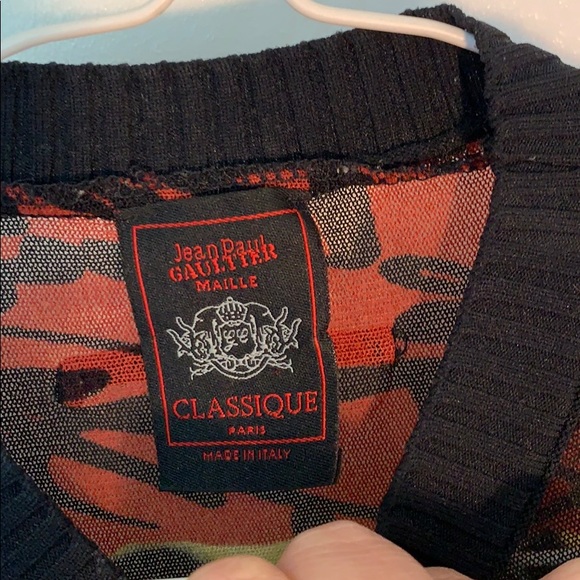 JEAN-PAUL-GAULTIER CLASSIQUE Fuzzi Top - Picture 3 of 6